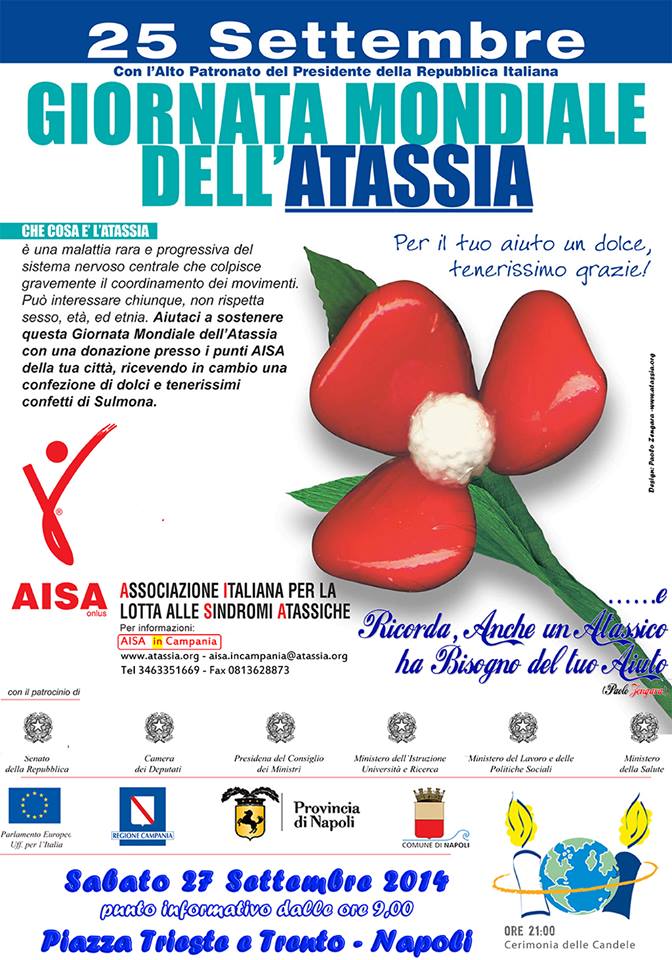 Conferenza stampa Giornata Mondiale dell'Atassia 2013