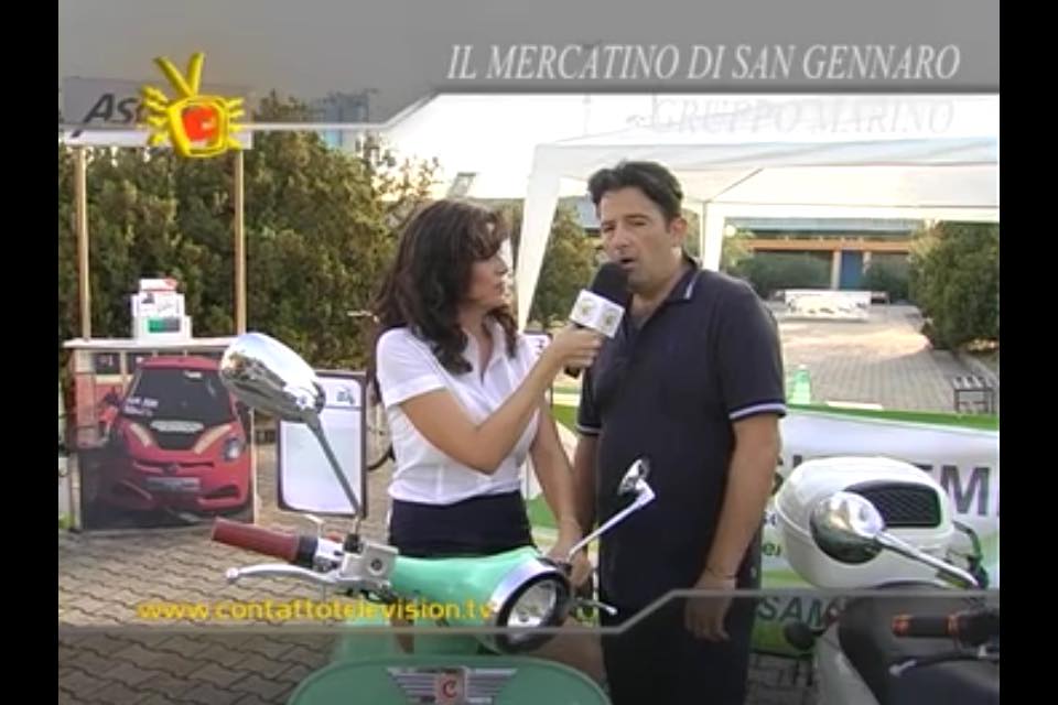 Contatto Tv  Il Mercatino di San Gennaro Incontro Serie A Pallavolo femminile Italia Germania
